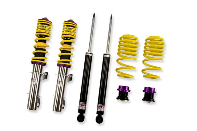 KW V2 Adjustable Coilover Kit (99.5-05 Golf IV (1J); all models excl. 4motion; all engines excl. R32) - 15280061