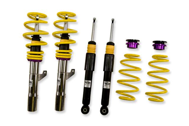KW V2 Adjustable Coilover Kit (07-16 Eos (1F); all models, all engines, FWD, without DCC) - 15280085