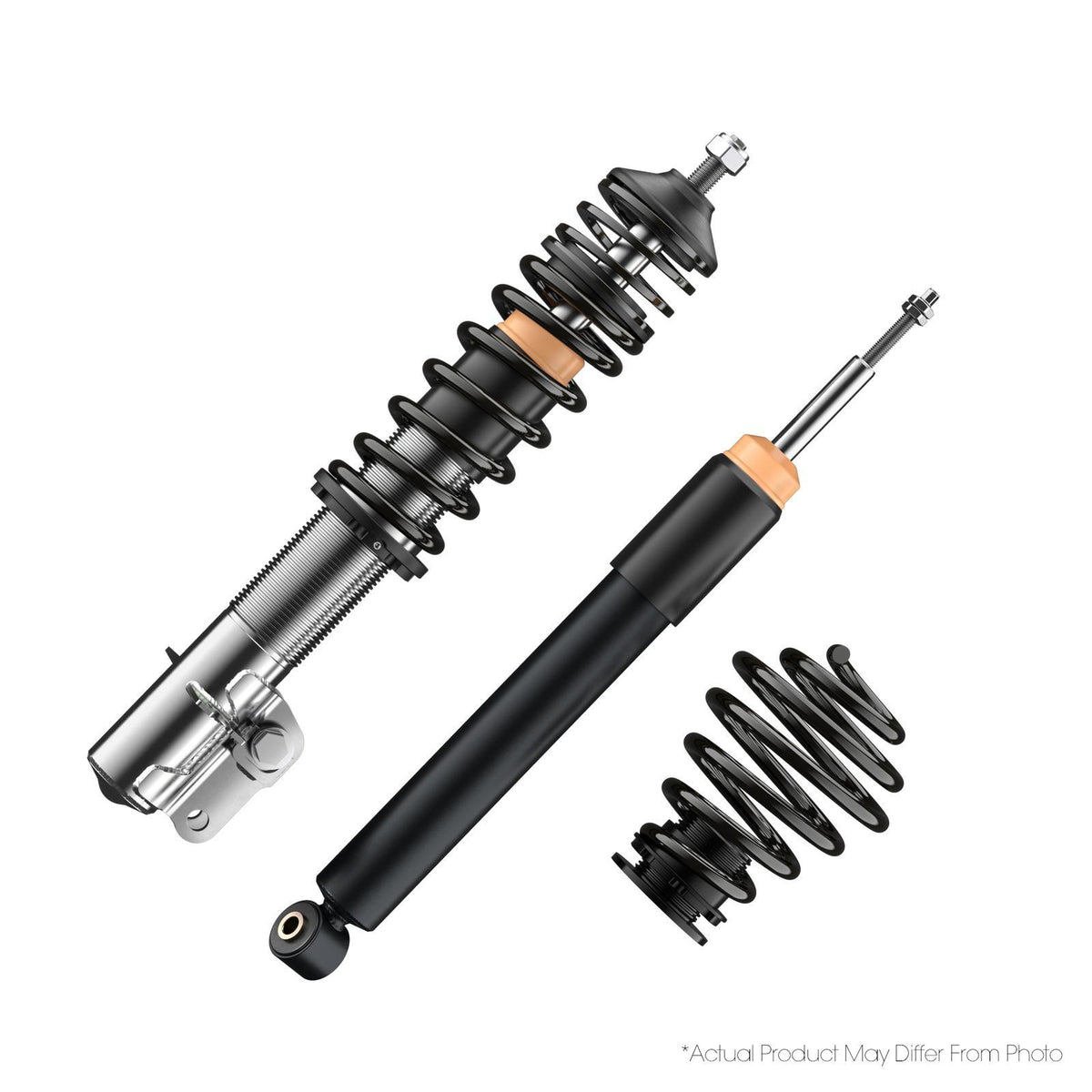 KW Height Adjustable Stainless Steel Coilover System With Pre-Configured Damping - 10210017-B