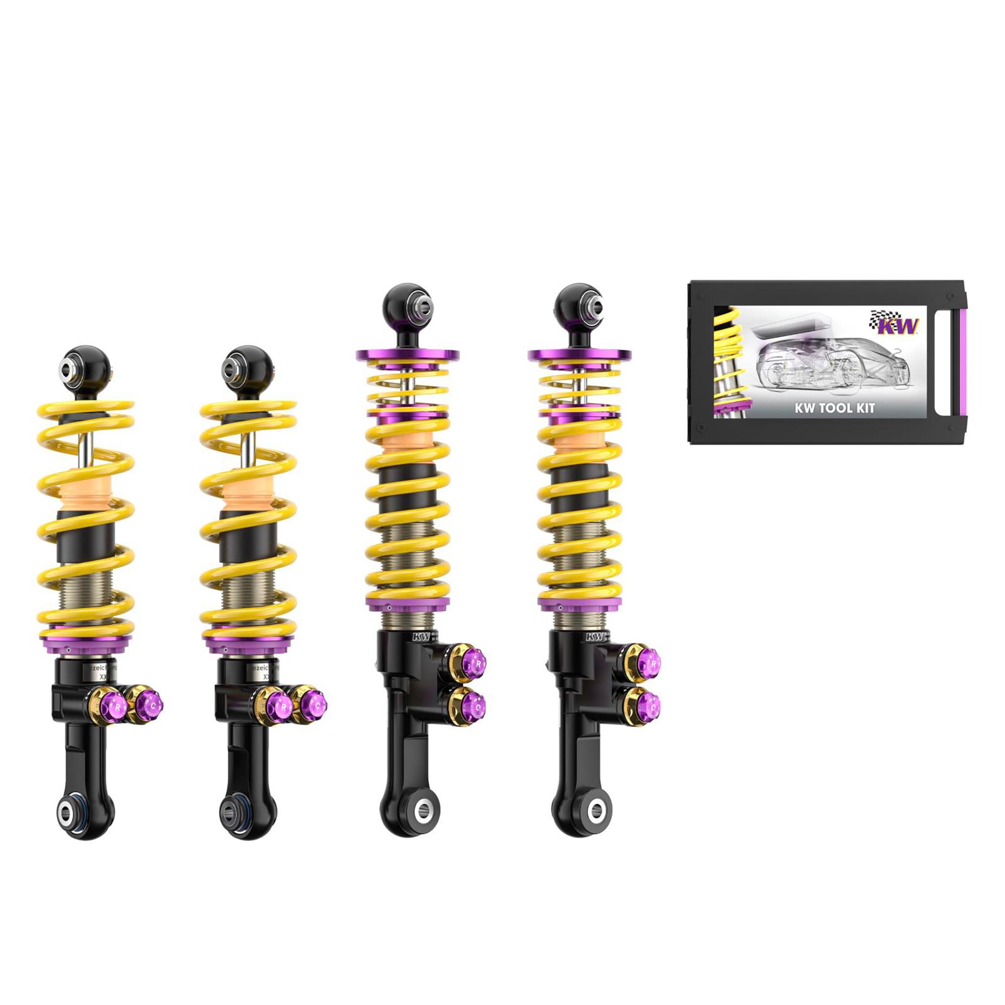 KW 4 Way Adjustable Coilovers With Low &Amp; High-Speed Compression &Amp; Rebound Control (2023-2024 Emira Base, Emira First Edition) - 30969006