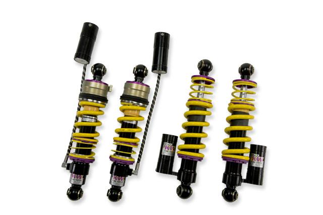 KW Adjustable Coilover Suspension with Hydraulic Front Axle Noselift System (2009-2014 Gallardo) - 35211204