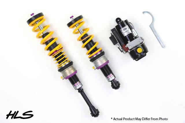 KW Adjustable Coilover Suspension with Hydraulic Front &amp - Rear Axle Lift System (2004-2009 Gallardo) - 35211401
