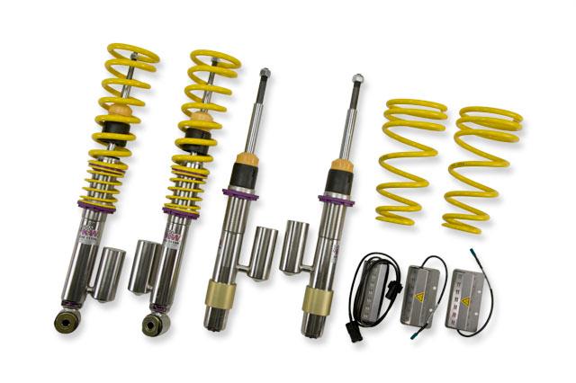 KW V3 Fully Adjustable Coilover Kit (06-10 M5 E60 (M560) Sedan (bundle including EDC delete unit)) - 35220082
