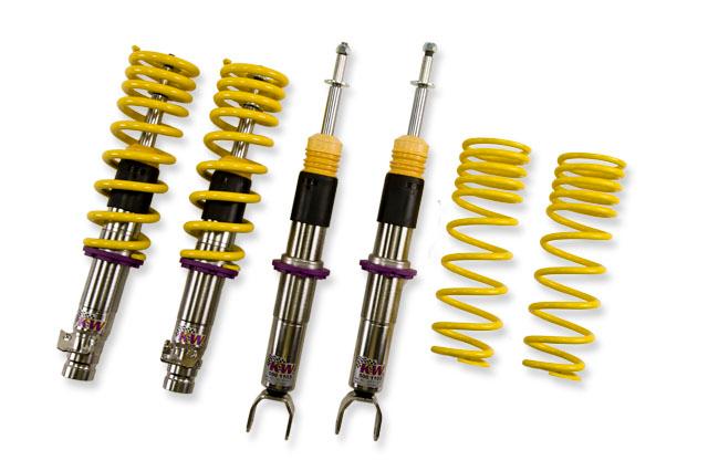 KW V3 Fully Adjustable Coilover Kit (94-01 Integra (DC2)    (with lower fork mounts on the rear axle)) - 35250014