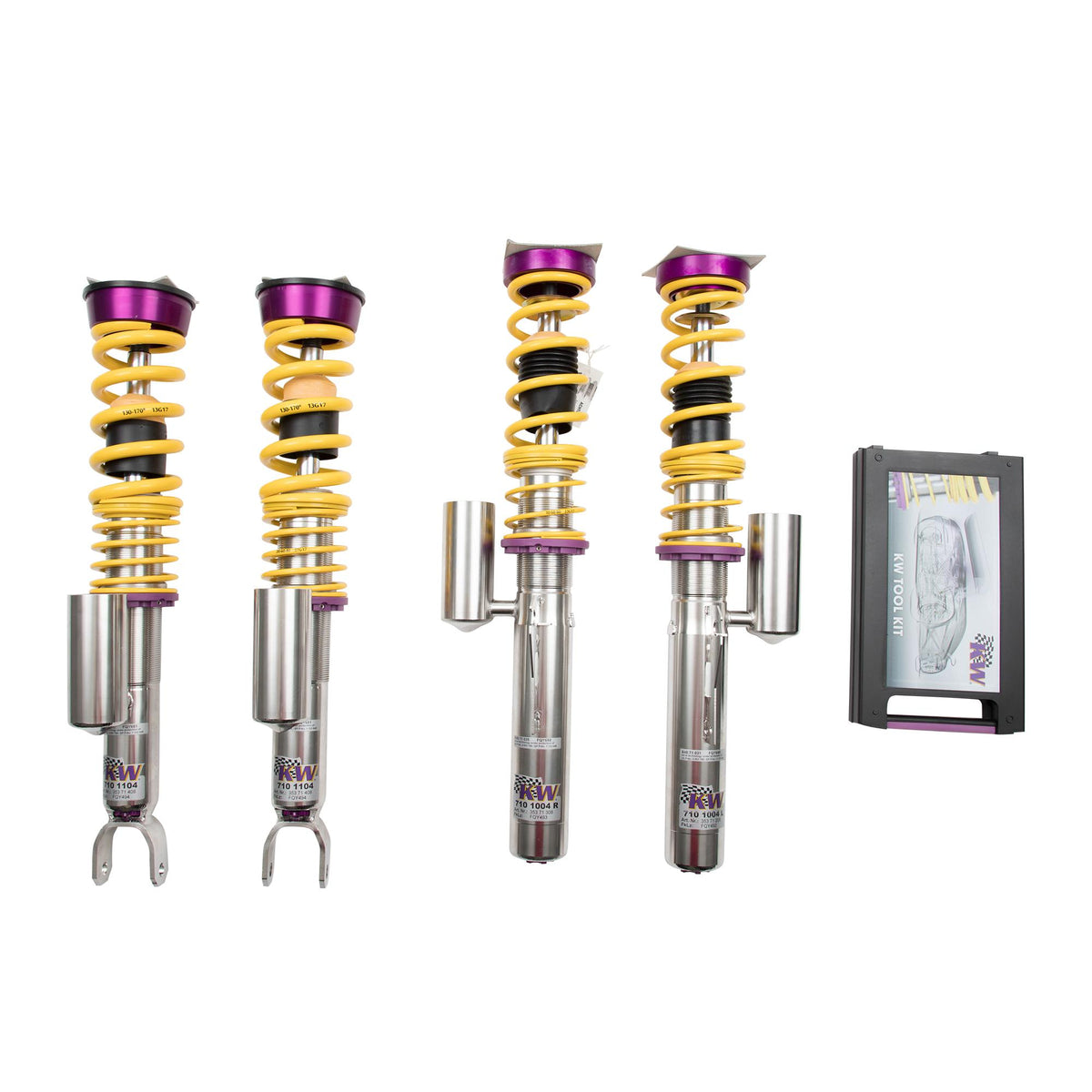 KW V3 Fully Adjustable Coilover Kit (05-12 911 (997) Carrera, Carrera S, Coupe/ Convertible, without PASM) - 35271015