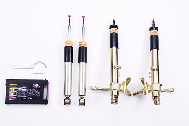 KW V3 Fully Adjustable Coilover Kit (74-89 911 (G body) incl. spindles; for use with OE torsion bars) - 35271061