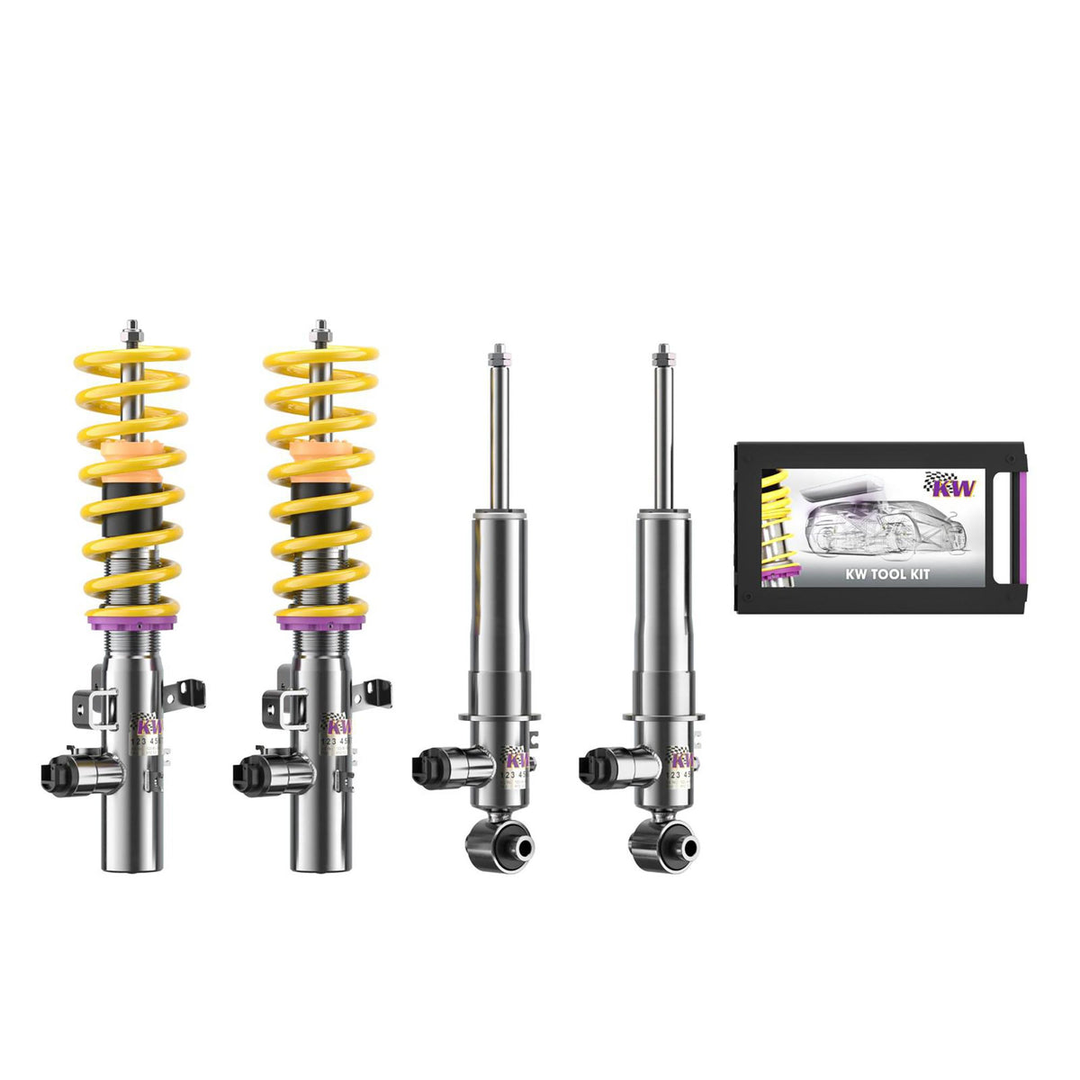 KW Plug &Amp; Play Height Adjustable Coilovers With Electronic Damping Control (2022-2024 i4 M50) - 39020054