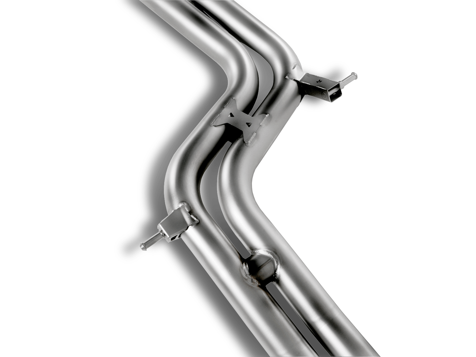 Akrapovic 2007-2011 Audi Link pipe (SS). (2008-2011 S5) - L-AUS58TO