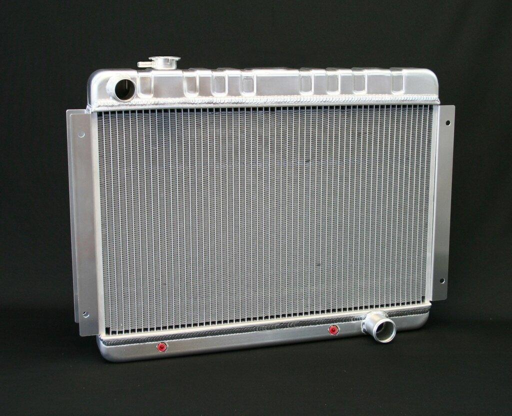 DeWitts 1966-67 CHEVELLE SB / BB DF, Auto, Natural, 2 row 1" Tubes - 32-1139002A