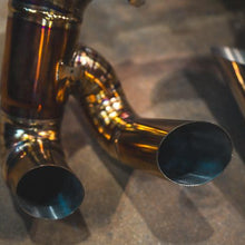 Valvetronic Designs 2015-2020 Lamborghini LP-580, LP-610 Huracan 5.2L Valved Catback Exhaust System , Grade 5 Titanium Reuses OEM Tips - LAM.HUR.VSES.TI