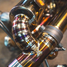 Valvetronic Designs 2015-2020 Lamborghini LP-580, LP-610 Huracan 5.2L Valved Catback Exhaust System , Grade 5 Titanium Reuses OEM Tips - LAM.HUR.VSES.TI
