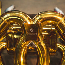 Valvetronic Designs 2011-2016 Lamborghini LP 740-4 6.5L Catback T304 Stainless Steel Finished in Anodized Gold, Reuses OEM Style Tips - LAM.LP740.VSES.AG
