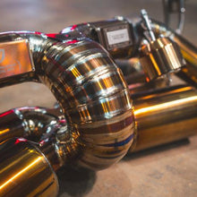 Valvetronic Designs 2021-2025 Lamborghini Huracan STO 5.2L Valved Catback Exhaust, Grade 5 Titanium Bespoke OEM Style Valvetronic Tips - LAM.STO.VSES.TI