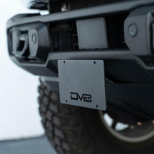 DV8 Offroad Ford Bronco Capable Bumper Front License Plate Mount - LPBR-04