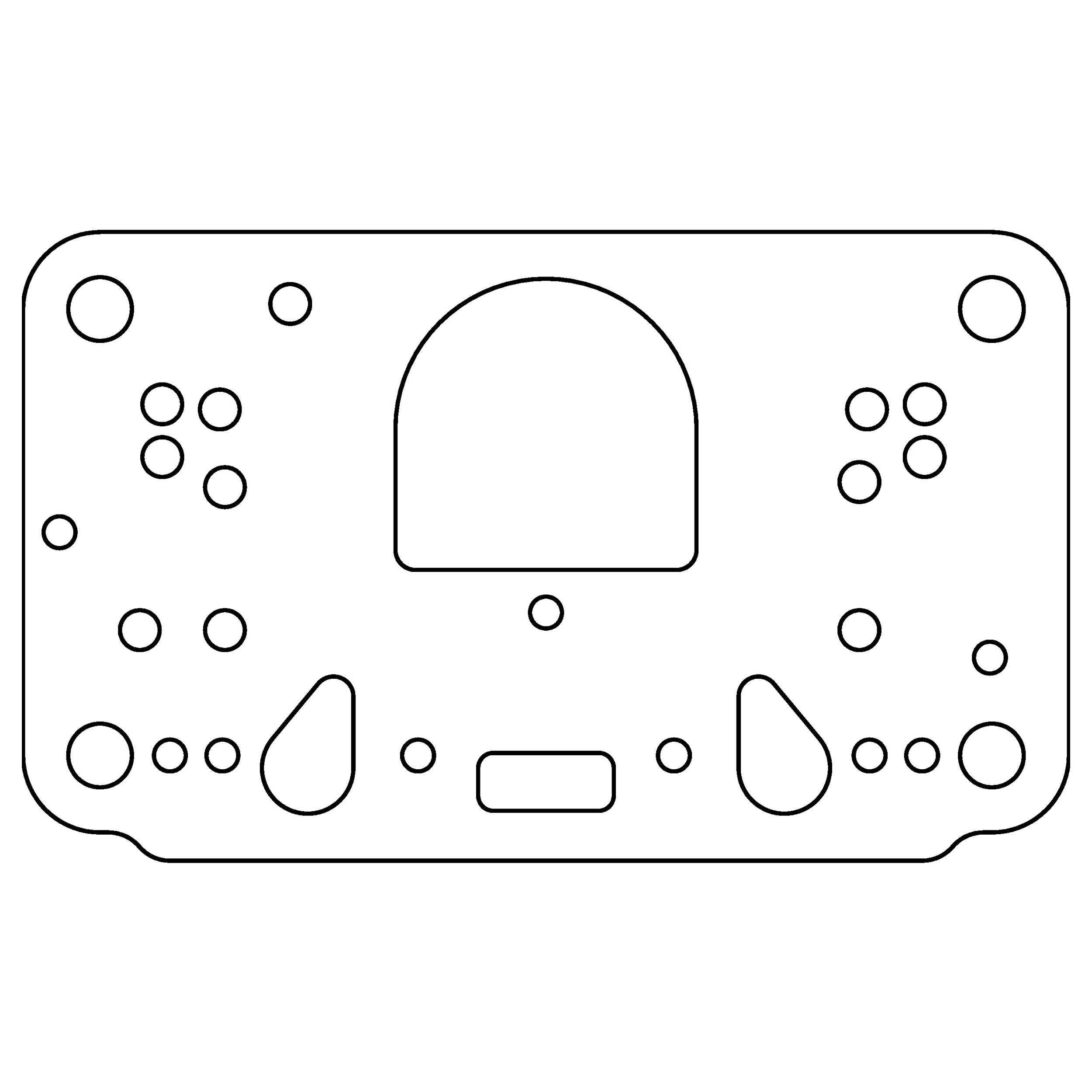 COMETIC GASKETS Holley Metering Block Gasket - C15243