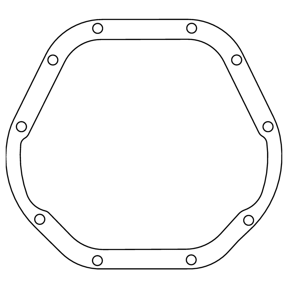 COMETIC GASKETS Jaguar All Independent Differentials Differential Cover Gasket - C14099-060