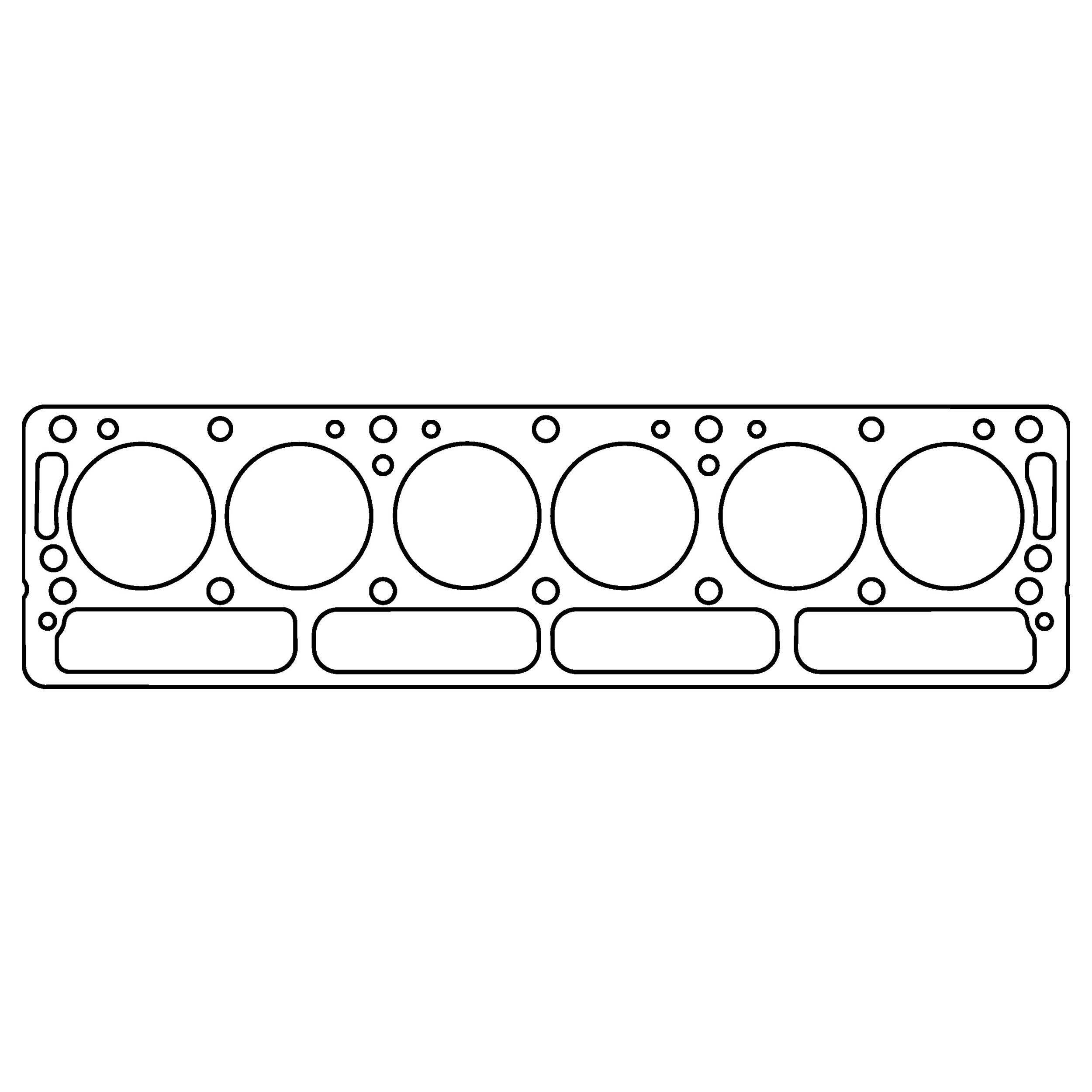 Cometic Gasket Triumph 1968-1971 Tr6 I6 Cylinder Head Gasket (1969-1971 Triumph TR6) - C4154-080