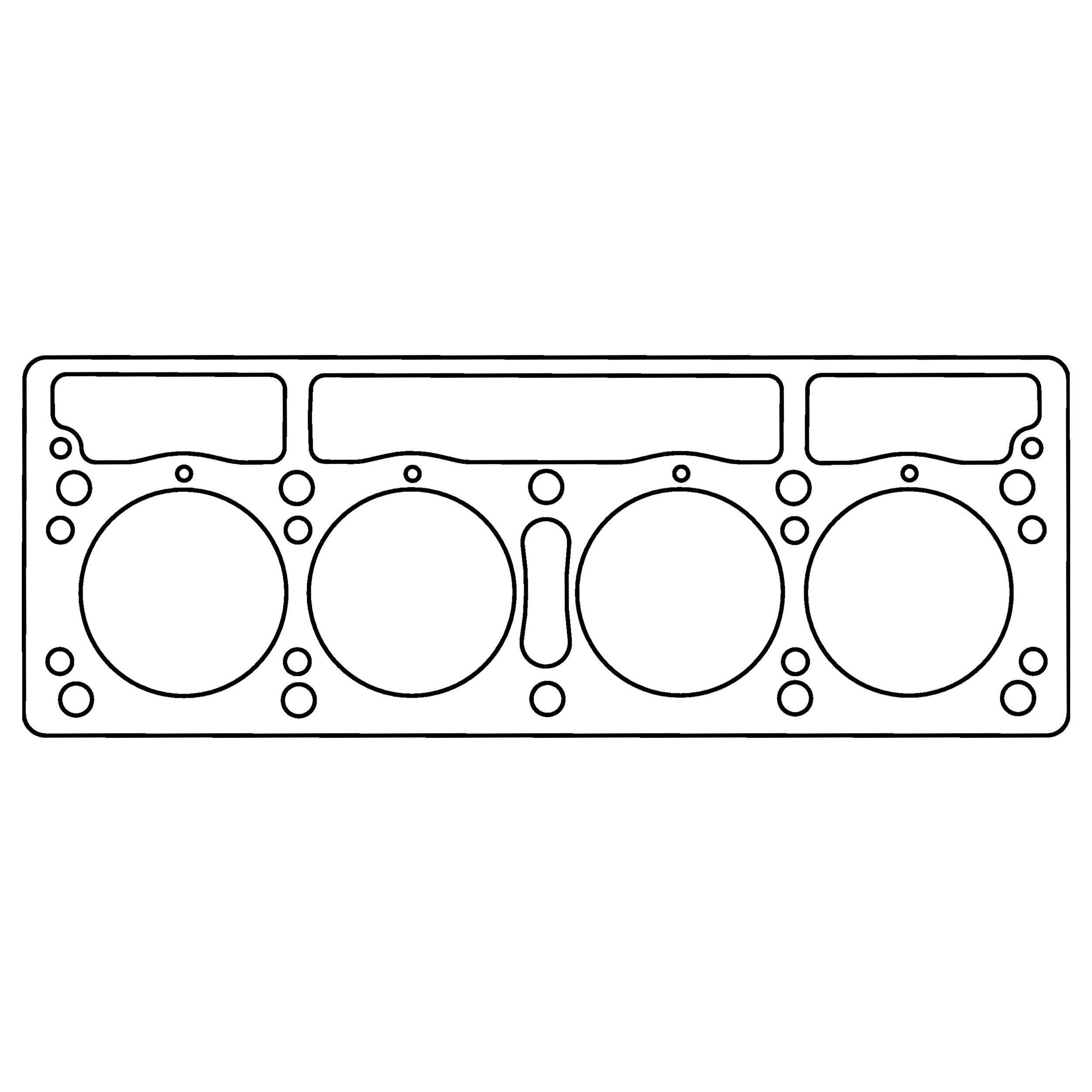 Cometic Gasket Triumph Tr3B/Tr4/Tr4A Cylinder Head Gasket - C4152-059