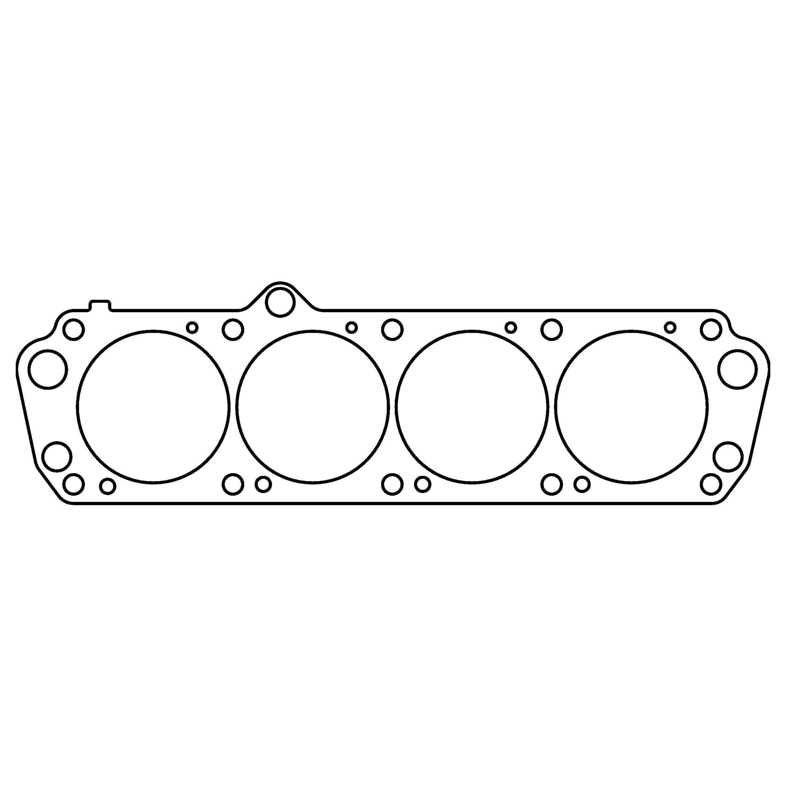 Cometic Gasket Vauxhall 2.3L Slant-4 Cylinder Head Gasket - C4224-059