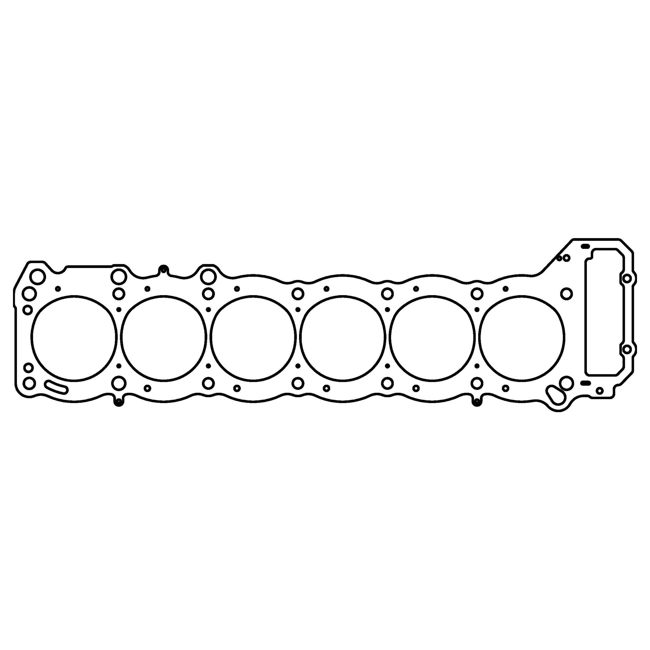 Cometic Gasket Toyota 1Fz-Fe Cylinder Head Gasket (1996-1997 Lexus LX450,1993-1997 Land Cruiser) - C4530-066