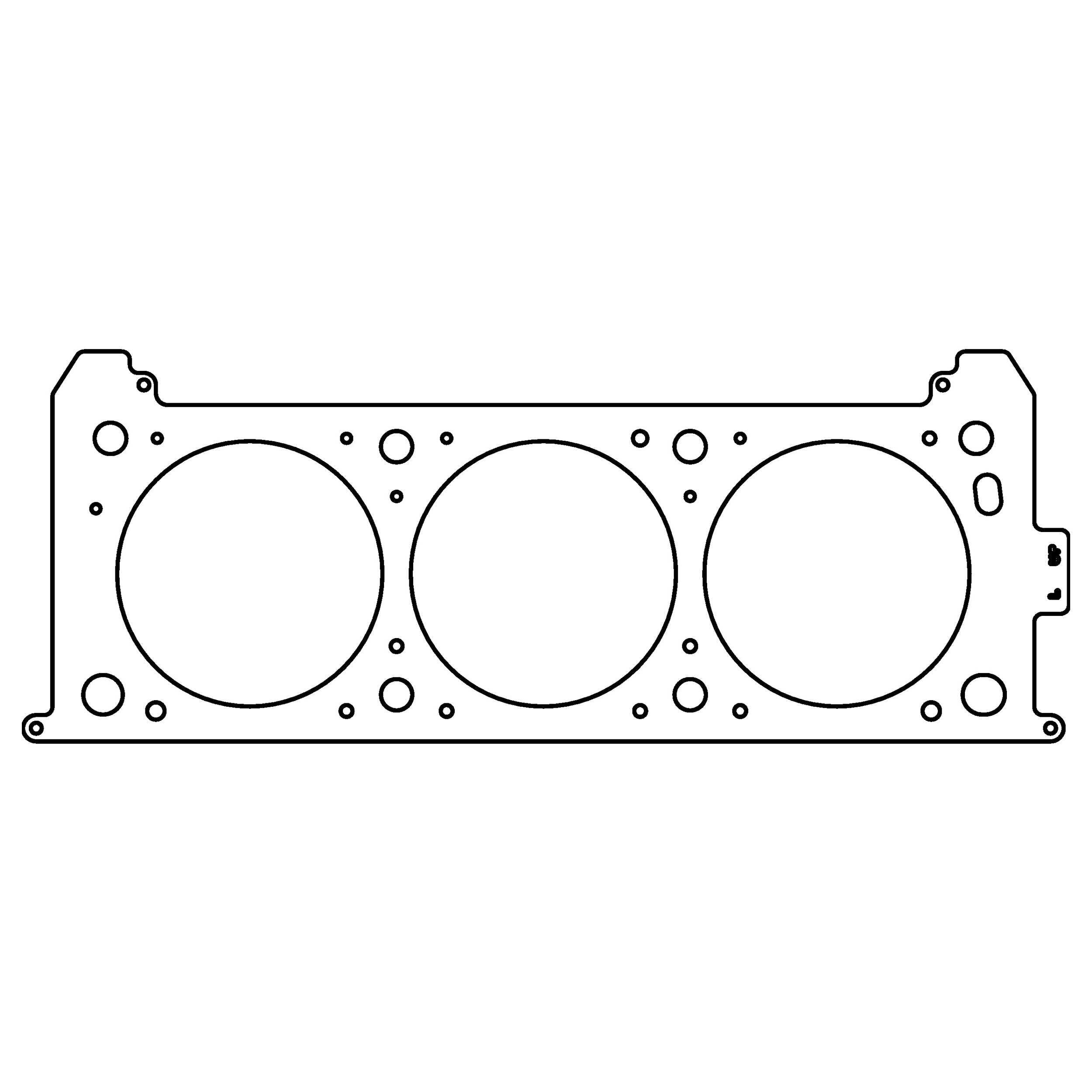 Cometic Gasket Gm Lgd/Lz4/Lz8/Lz9/Lze/Lzg High Value Cylinder Head Gasket - C5226-051