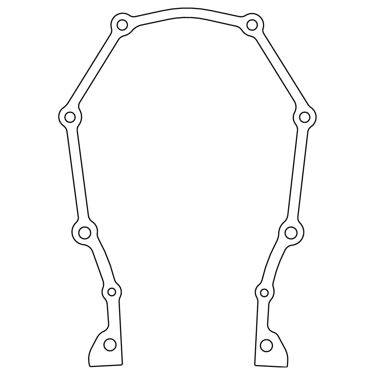 COMETIC GASKETS Cometic Gasket Chrysler B/Rb Timing Cover Gasket - C5618-018