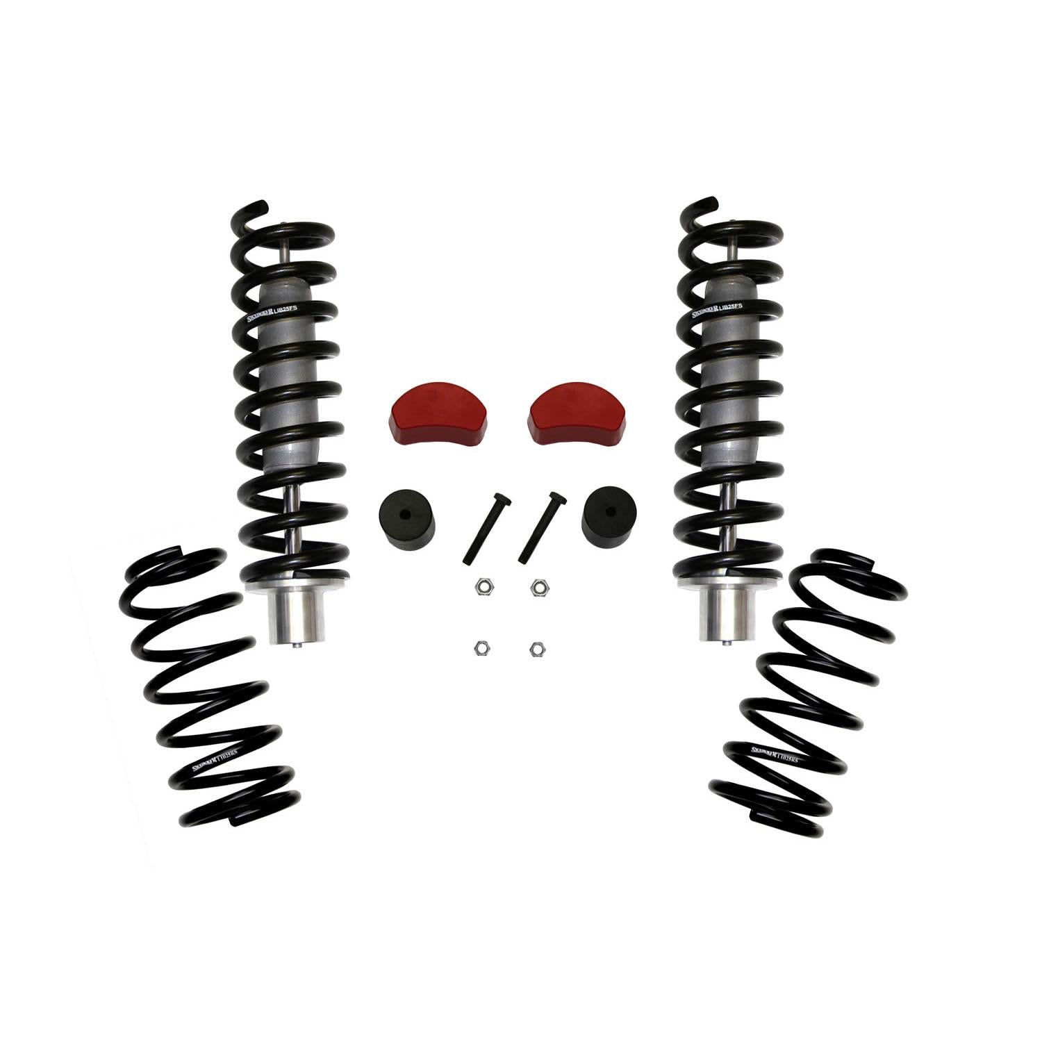 Skyjacker Platinum Coil-Over Lift Kit 2.5 Inch Lift 02-07 Jeep Liberty Includes Coil Springs - LIB250K