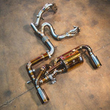 Valvetronic Designs 2021-2025 Lotus Emira 2.0,3.5L, Full Exhaust System With Free Flow Headers, Grade 5 Titanium Titanium 3.5 Inch Outlet Tips - LOT.EMIR.VSES.FFH.TI