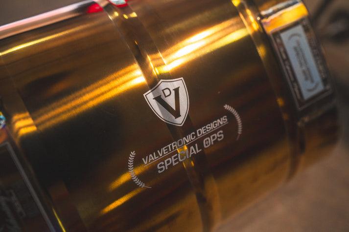 Valvetronic Designs 2021-2025 Lotus Emira 2.0,3.5L, Catback Grade 5 Titanium Titanium 3.5 Inch Outlet Tips - LOT.EMIR.VSES.TI