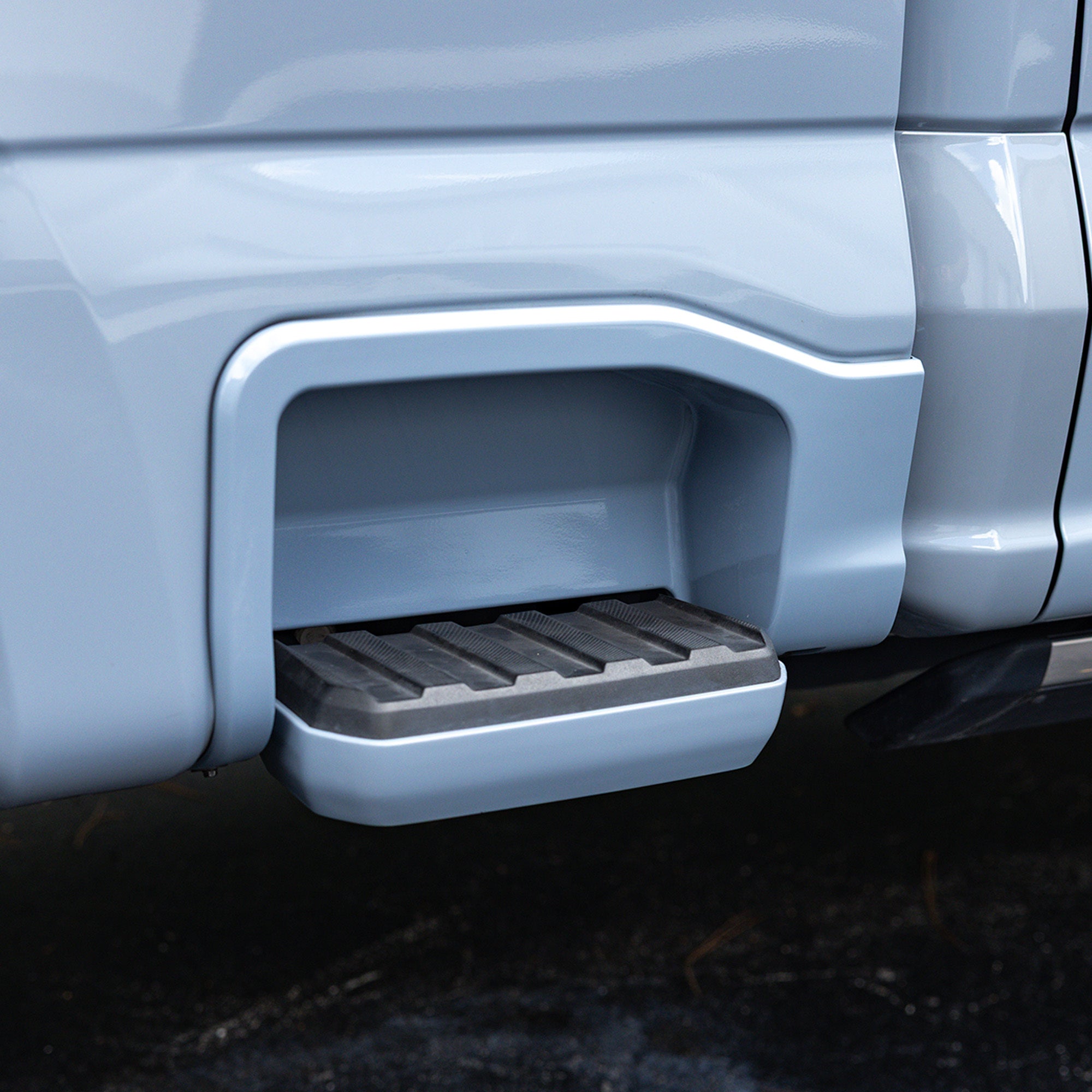 Paint Matched Step Trim for OEM Bed Steps (2023-2026 Super Duty)