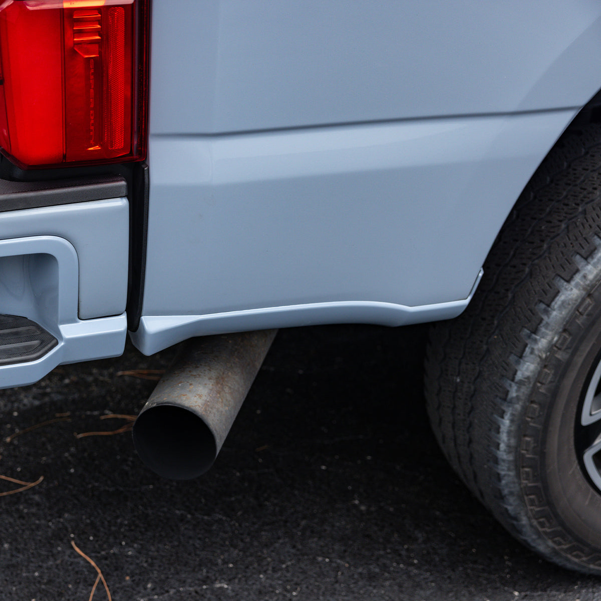 Paint Matched OEM Rear Bed Moulding (2023-2026 Super Duty)