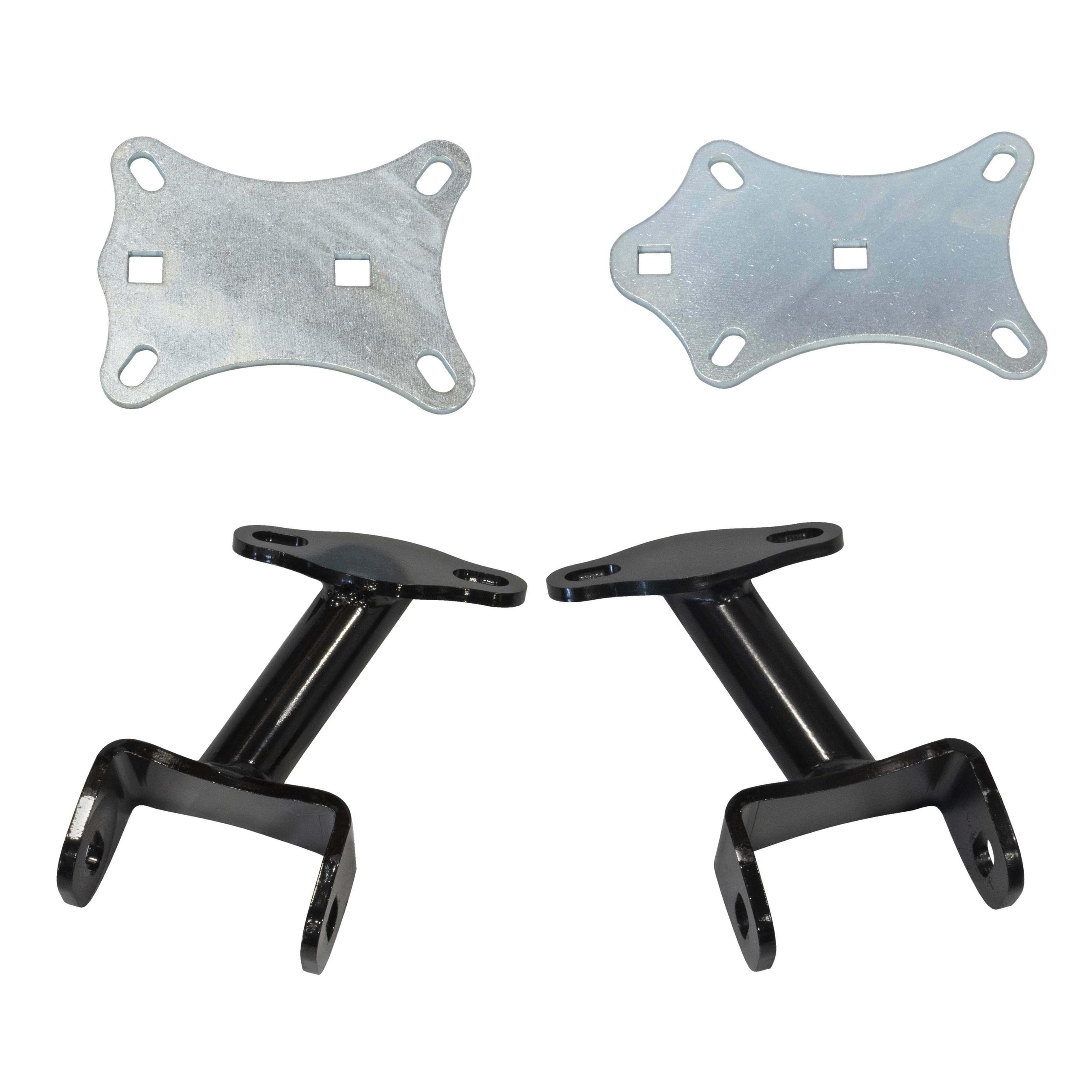 QA1 Ls Engine Mounts, C10 Crossmember (1963-1974 C10 Pickup) - 7740-374