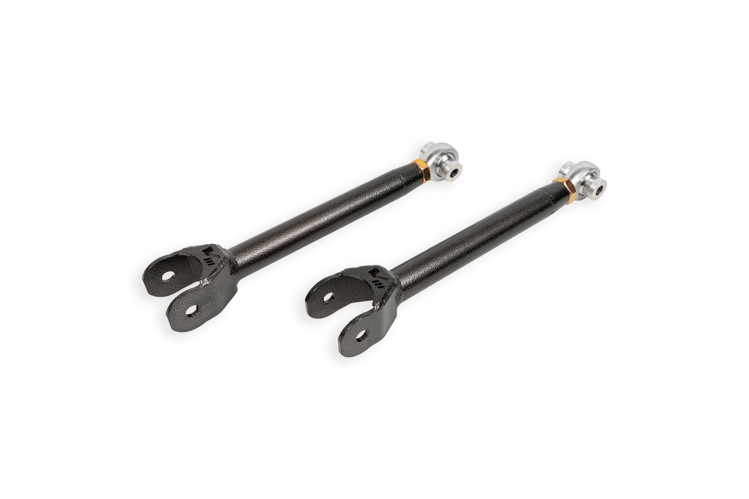 BMR Fabrication Lower trailing arms, single adjustable, rod ends Black Hammertone (2015-2019 3rd Gen CTS-V) - LTA631H
