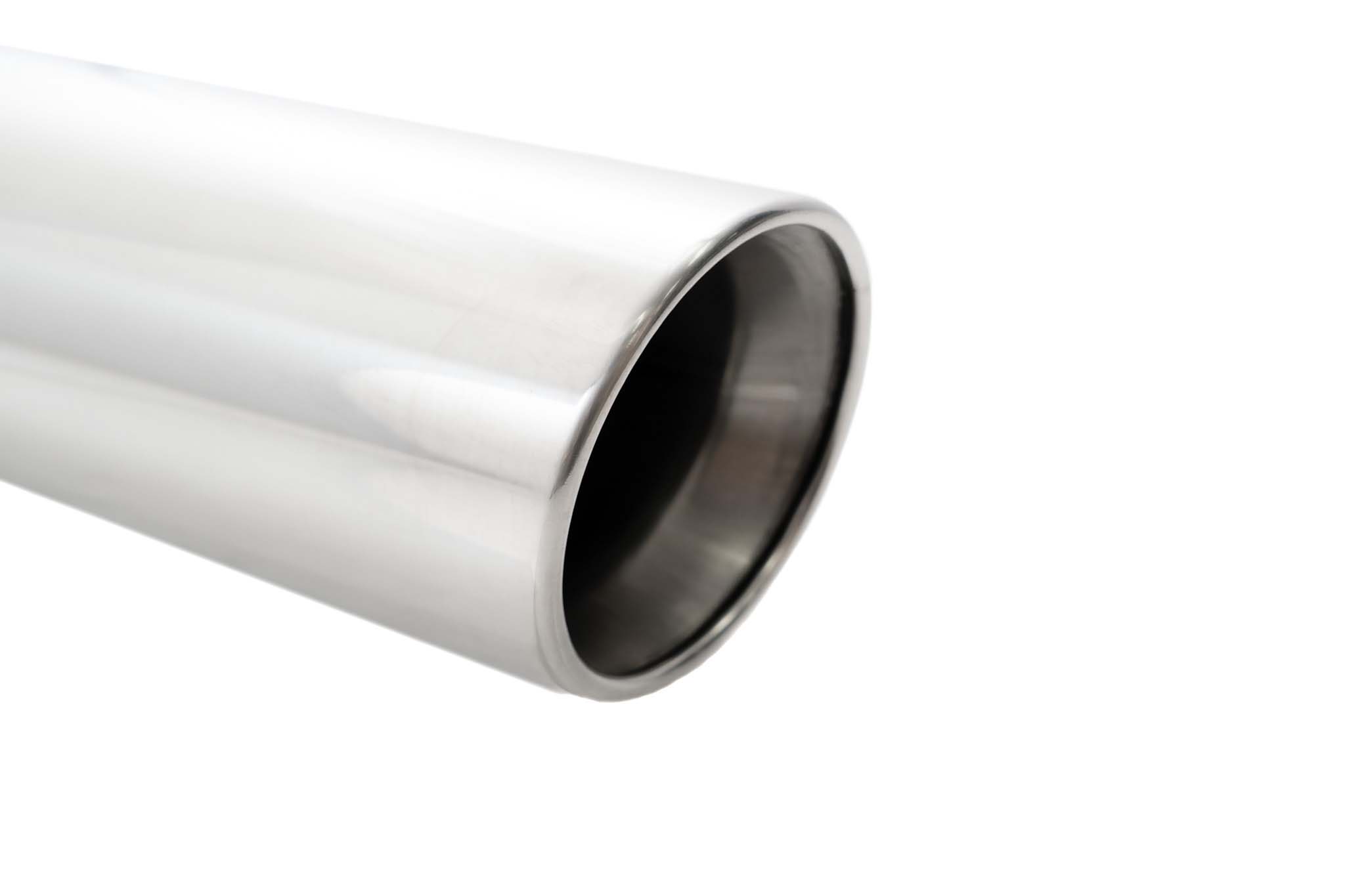 Megan Racing Universal 4" VIP Exhaust Tip, Built-In Muffler (Blast Pipe Style) - LWT-UT-S4-V3