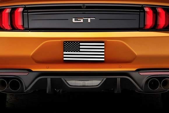 Anchor Room License Plate American Flag - Red - PP_LPAMF_R