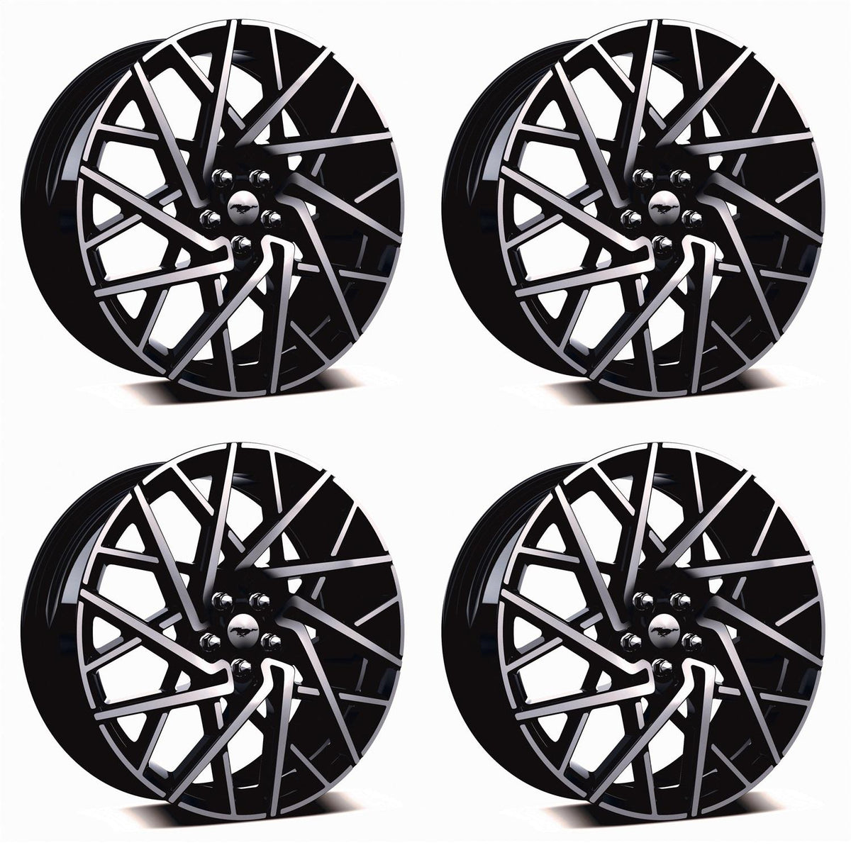 Ford Performance 20" Wheel Kit - Machined Face (2021-2024 Mach-E) - M-1007K-M2080