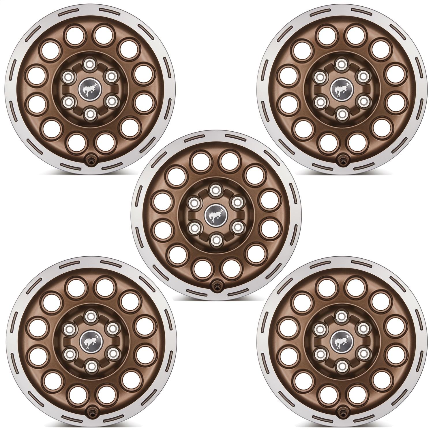 Ford Performance 17" x 8" Wheel Kit - Sinister Bronze (2021-2025 Bronco) - M-1007K-P1780BRN