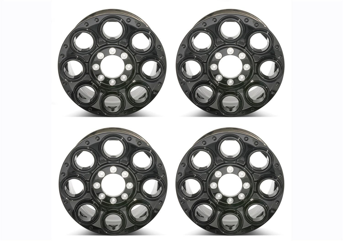 Ford Performance 20" Caliber Wheel Kit - Gloss Black (2023-2024 Super Duty) - M-1007K-S2008GB2