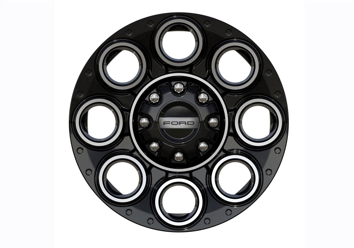 Ford Performance 2005-2024 Super Duty 20"X8" Single Wheel -Black W/ Machined Face (2023-2024 F-250 Super Duty, F-350 Super Duty) - M-1007-S2008GBM