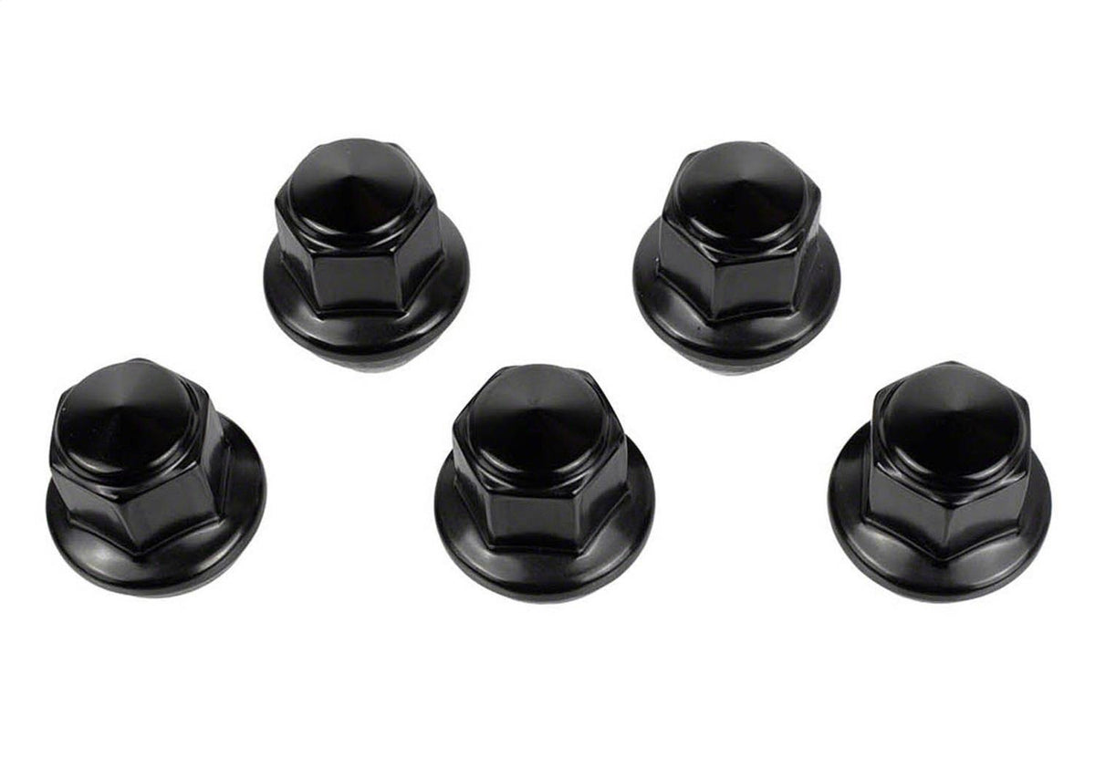 Ford Performance M-1012-MB 2015-2026 Mustang / Ford GT Black Lugnut Kit (5 Pieces)