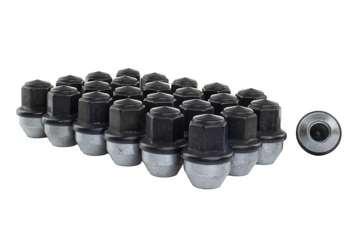 Ford Performance M14 x 1.5 Black Lug Nut Vehicle Kit Of 24 (2015+ F-150, 2017-2025 F150 Raptor, 2018-2026 Expedition/Navigator, 2022-2025 Bronco Raptor) - M-1012K-F15B