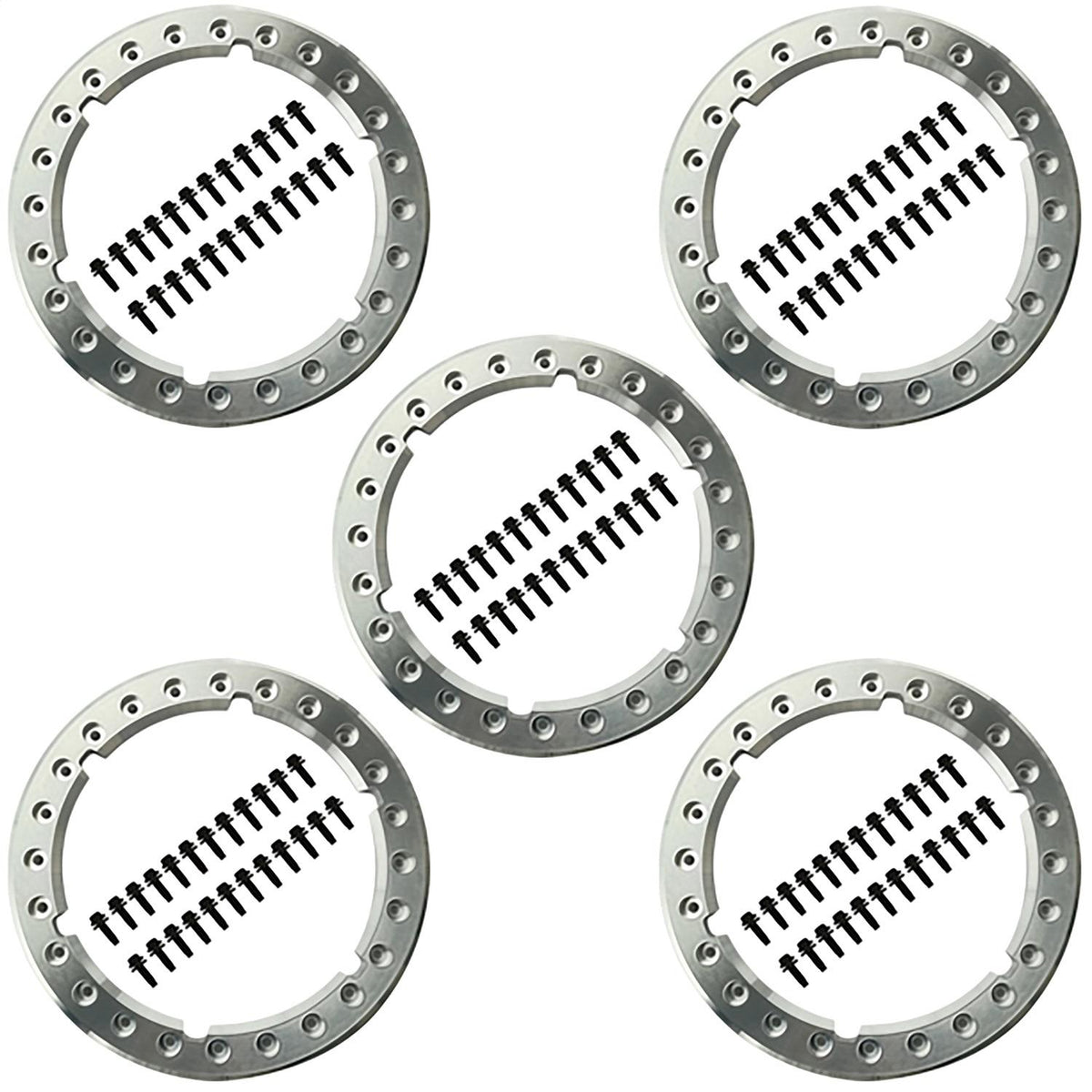 Ford Performance M-1021K-BL5 Functional Bead Lock Ring Kit (2021-2025 Bronco / 2022-2025 Bronco Raptor)