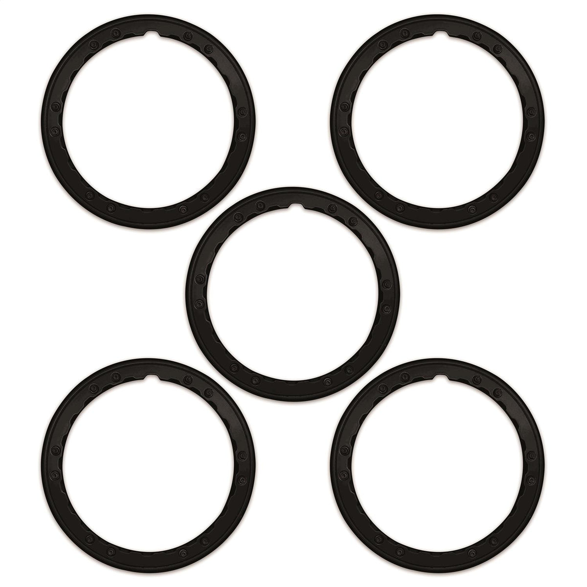 Ford Performance M-1021K-BLB Bead Lock Trim Ring Kit - Black (2021+ Ford Bronco 4WD)