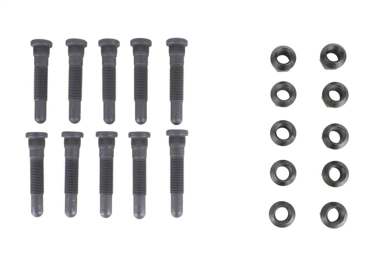 Ford Performance Extended Wheel Stud and Nut Kit (2015-2023 Mustang / 2017-2020 GT350) - M-1107-E