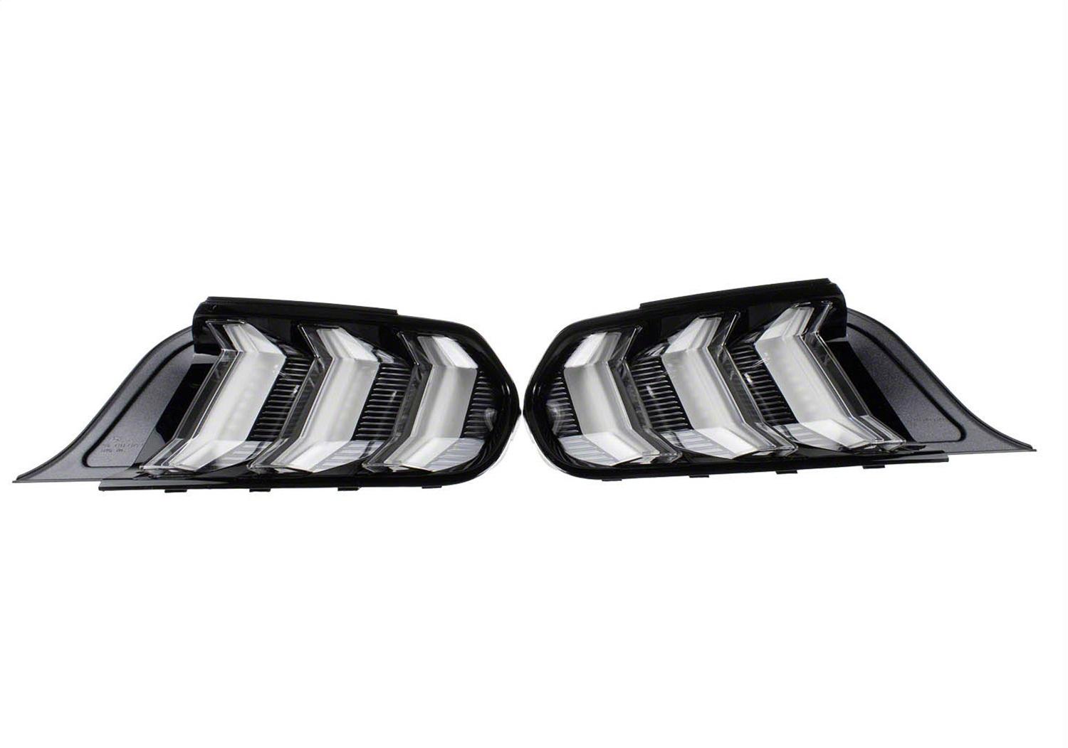 Ford Performance Sequential Clear Lens Tail Lights - Pair (2015-2023 Mustang) - M-13504-MC
