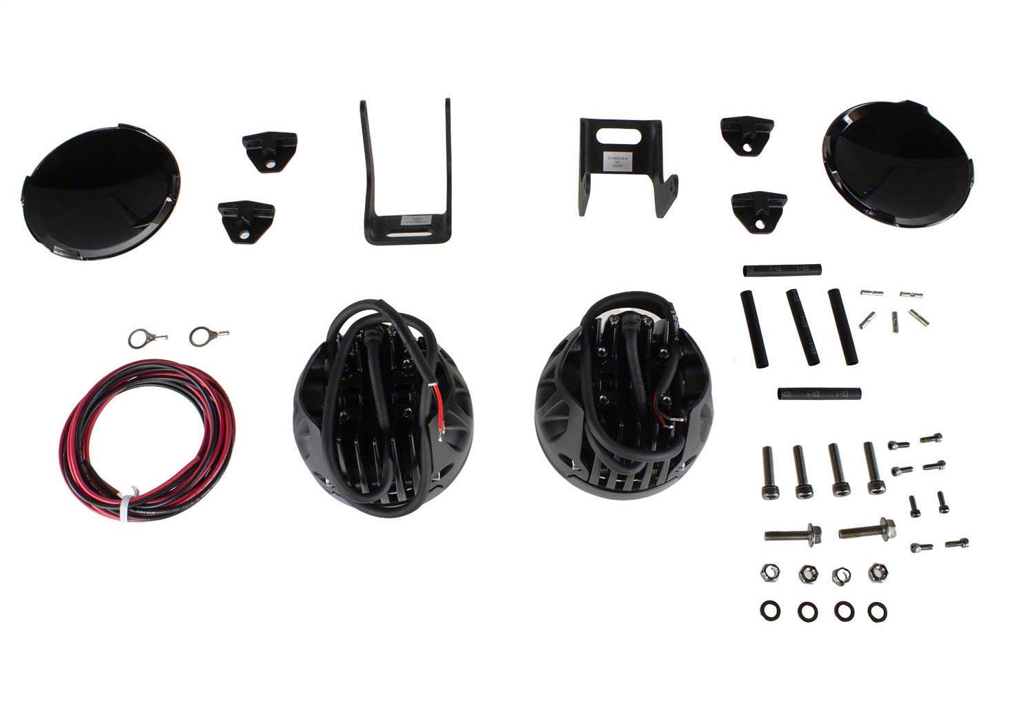 Ford Performance M-15200K-BML Mirror Mounted Off-Road Rigid Light Kit (2021+ Ford Bronco 4WD)