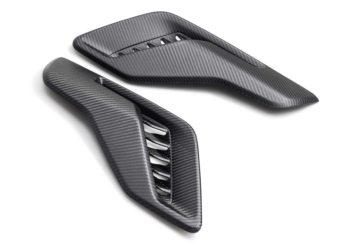 Ford Performance Carbon Fiber Fender Vent Set - Matte (2021-2025 F-150 Raptor) - M-16026-FM