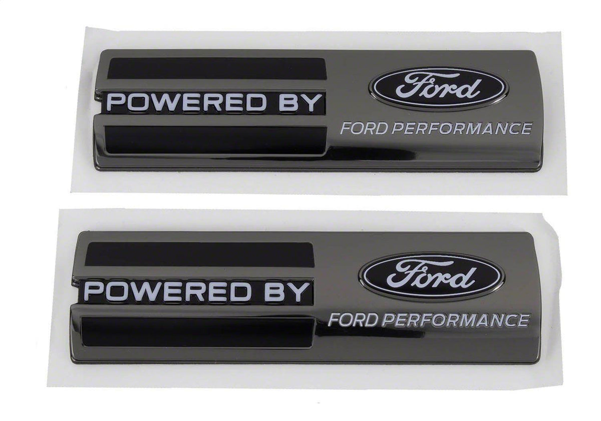 Ford Performance Powered By Ford Performance Badge - Black - M-16098-PBFPB