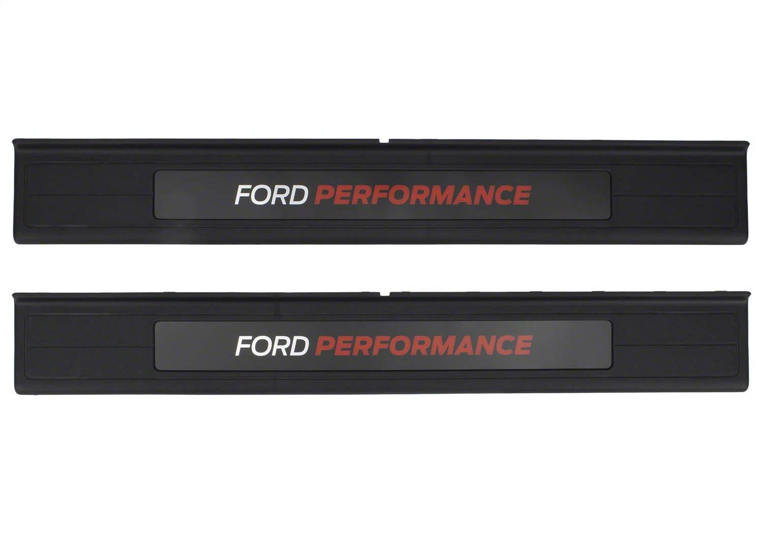 Ford Performance M-1613208-A 2015-2026 Mustang "Ford Performance" Sill Plate Set