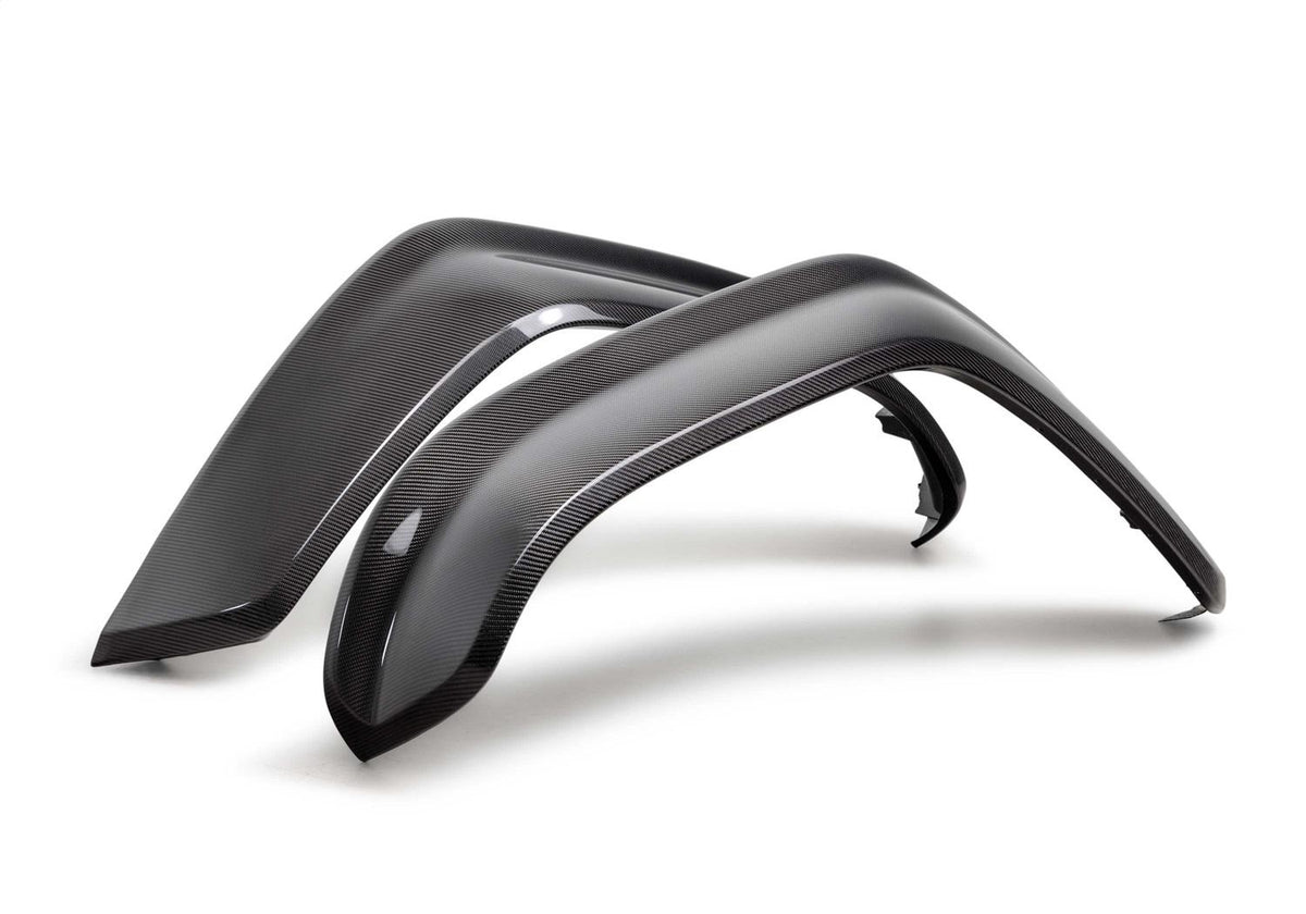 Ford Performance Carbon Fiber Front Fender Flare Set - Gloss (2022-2025 Bronco Raptor) - M-16268-BGF